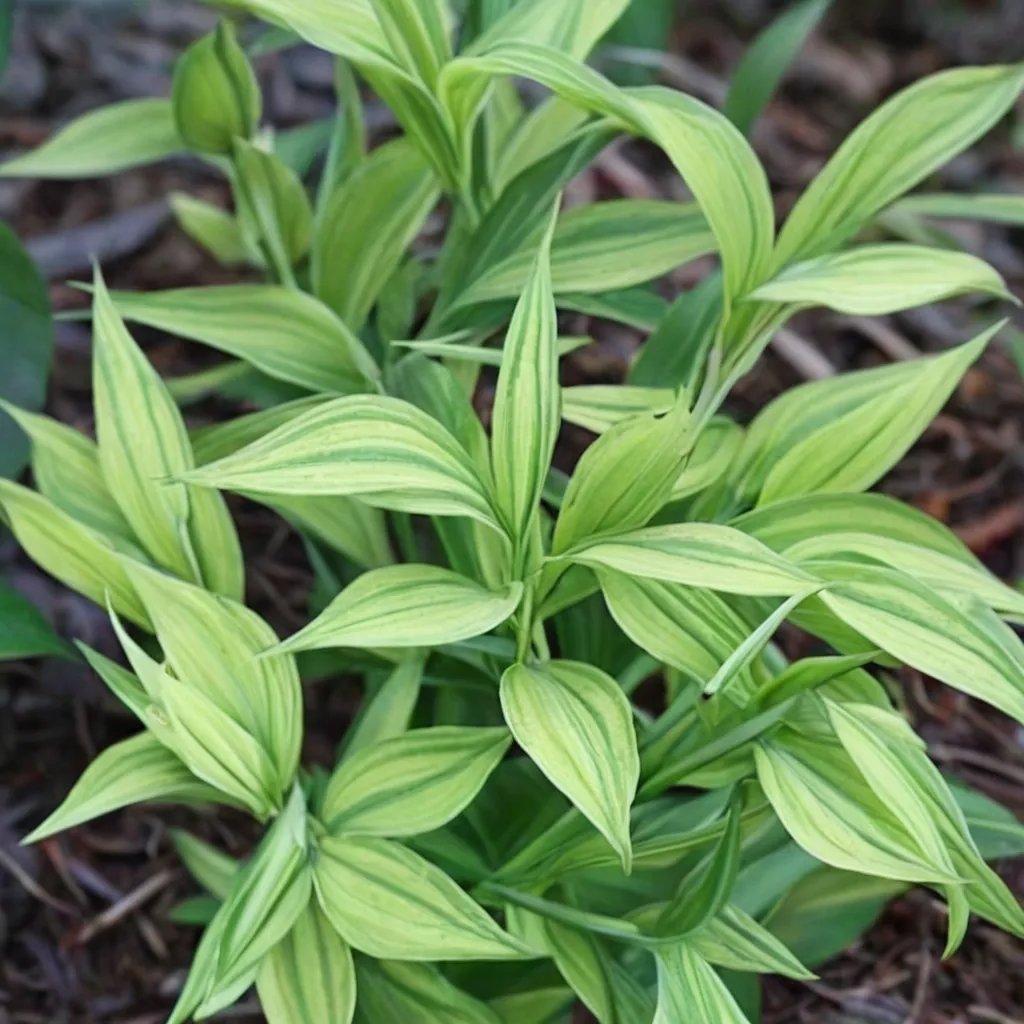 Disporum sessile 'Kinsei'