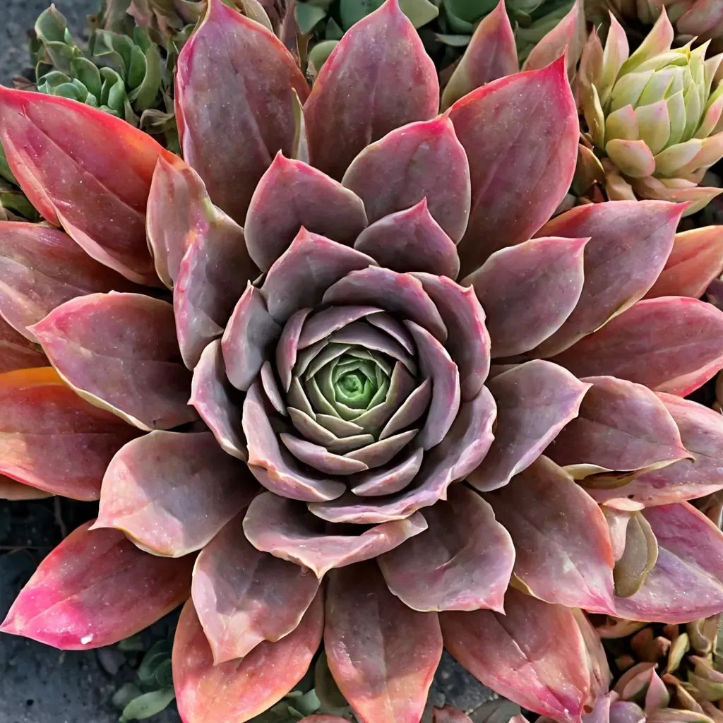 Sempervivum tectorum 'Peggy'