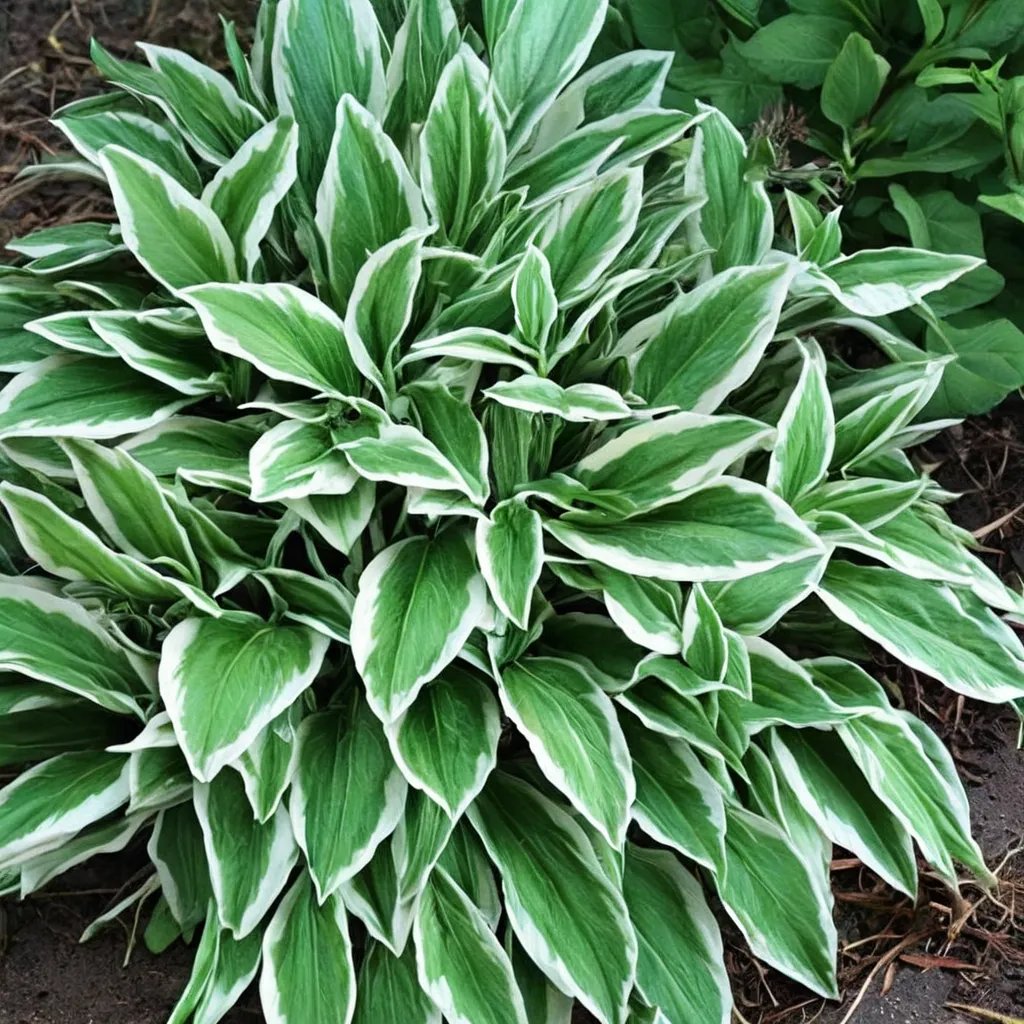 Hosta x hybrida 'Ginko Craig'