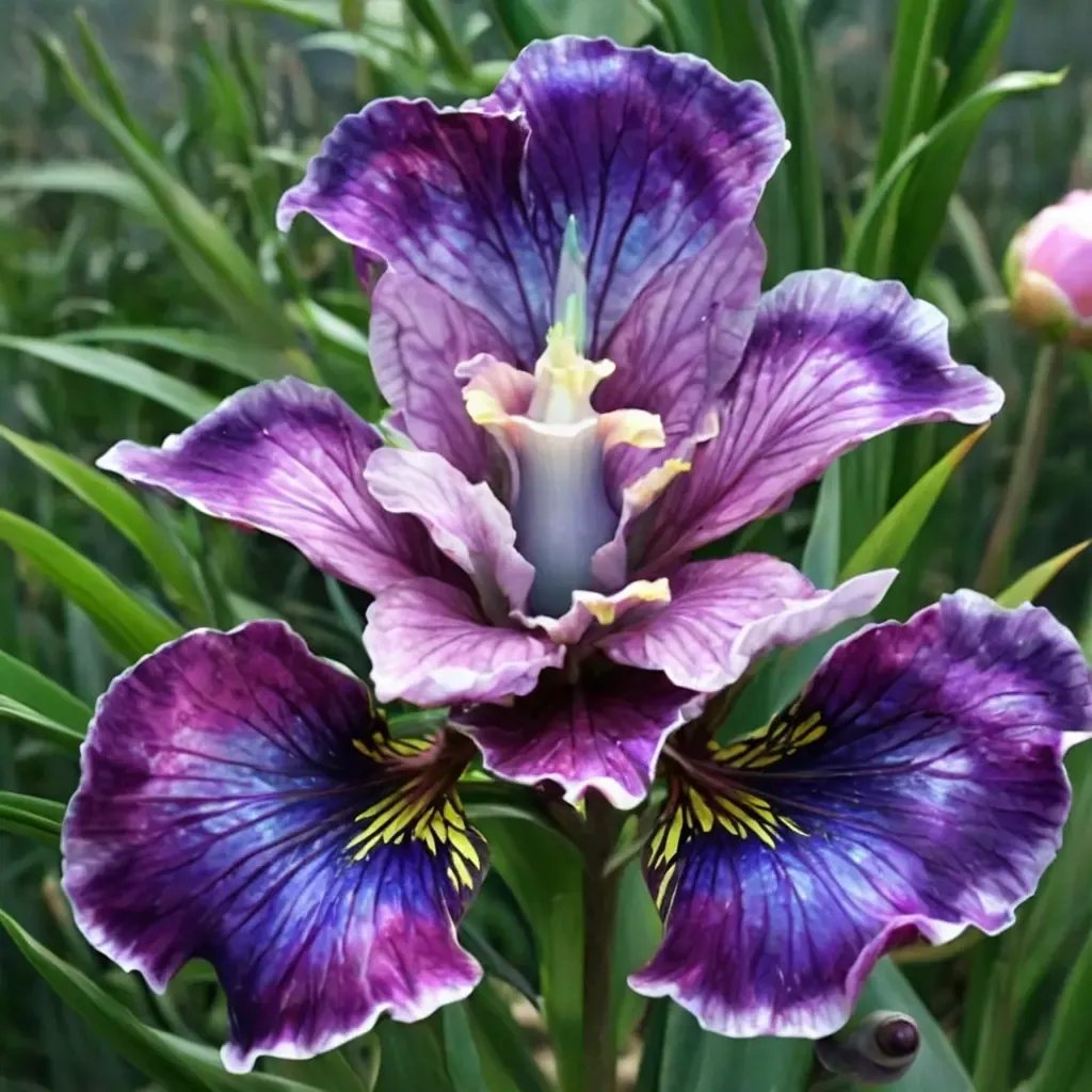 Iris sibirica 'Charming Billy'