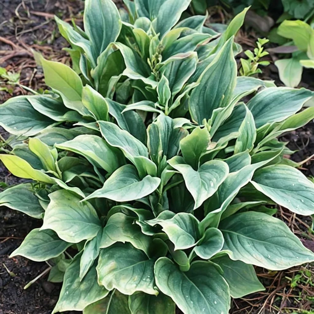 Hosta x hybrida 'Twinkle Little Star'