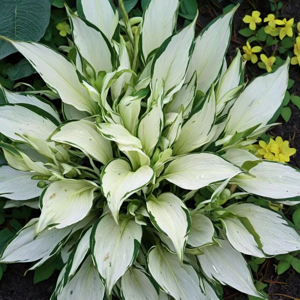 Hosta x hybrida 'White Christmas'