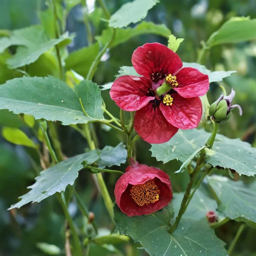 Abutilon x hybridum 'Red Princess'
