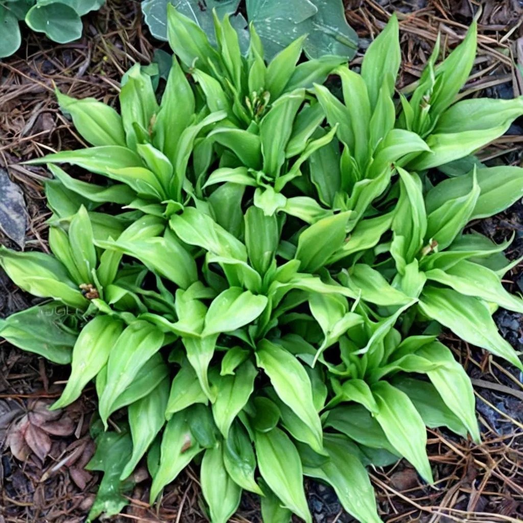 Hosta x hybrida 'Surfer Girl'
