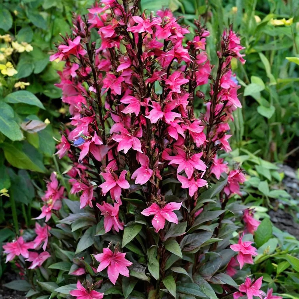 Lobelia x hybrida 'Starship Deep Rose'