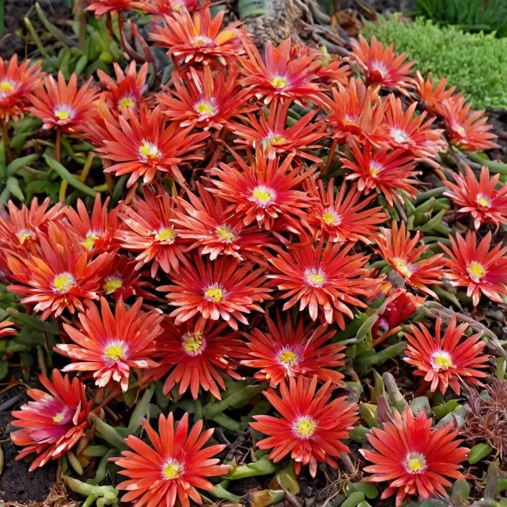 Delosperma fasciculare 'Red Mountain Flame'