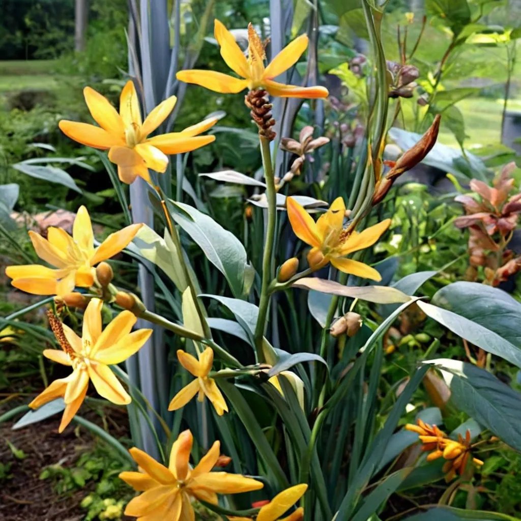 Crocosmia x crocosmiiflora 'Solfaterre'