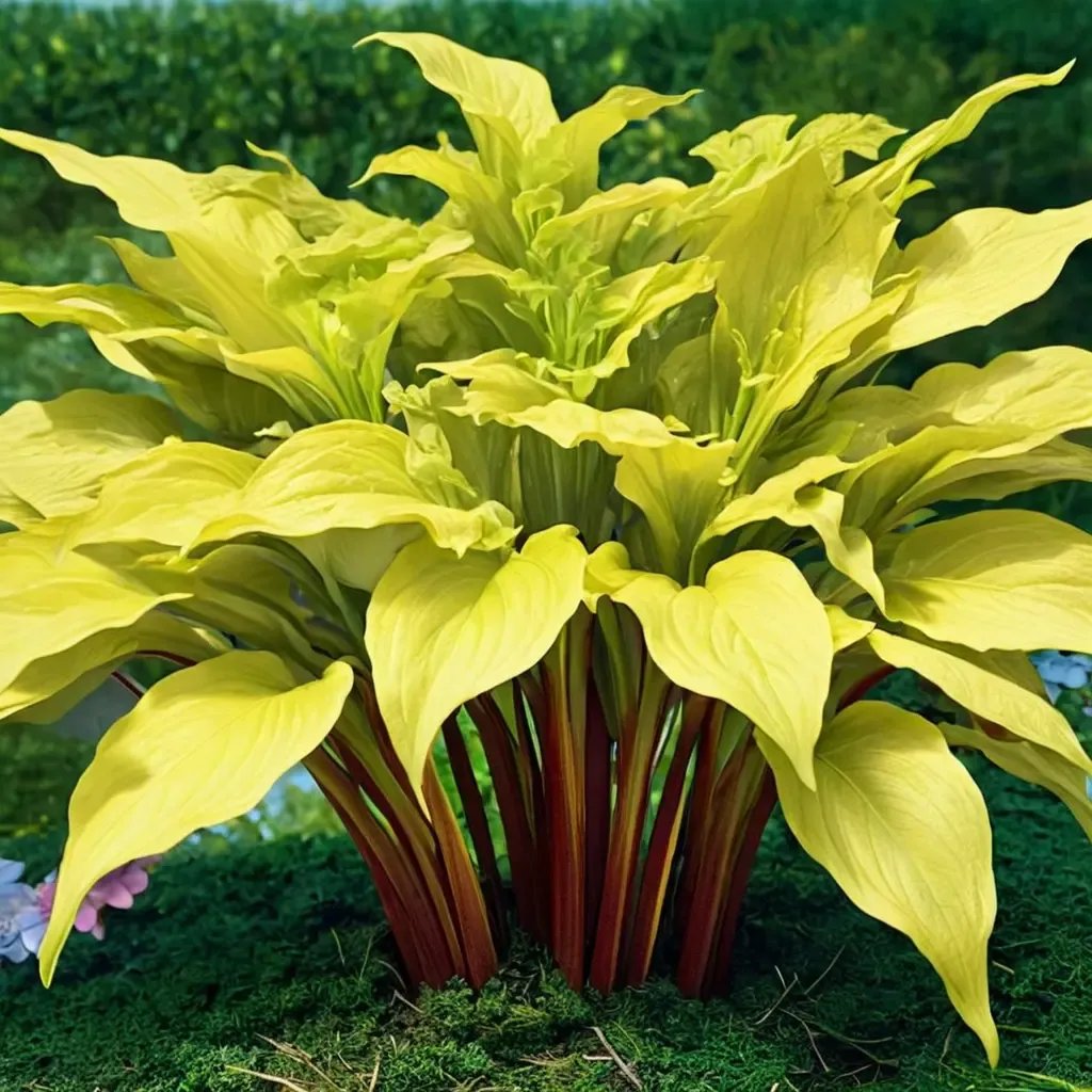 Hosta lanceolata 'Lipstick Blonde'