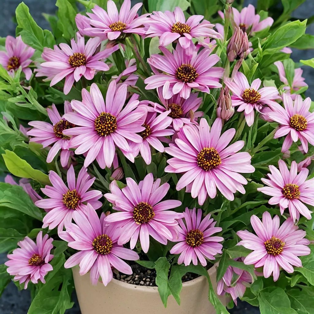 Osteospermum x hybrida 'Bright Lights Pink'