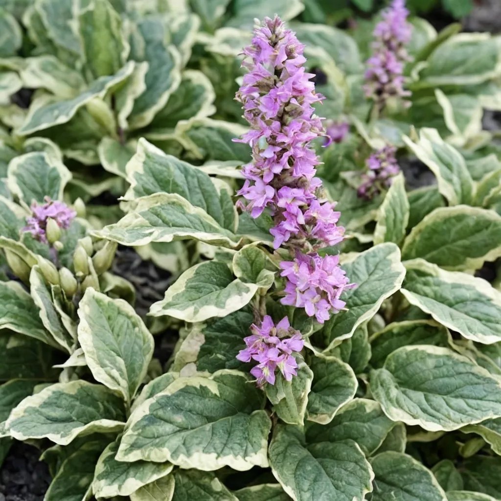 Ajuga reptans 'Pink Lightning'