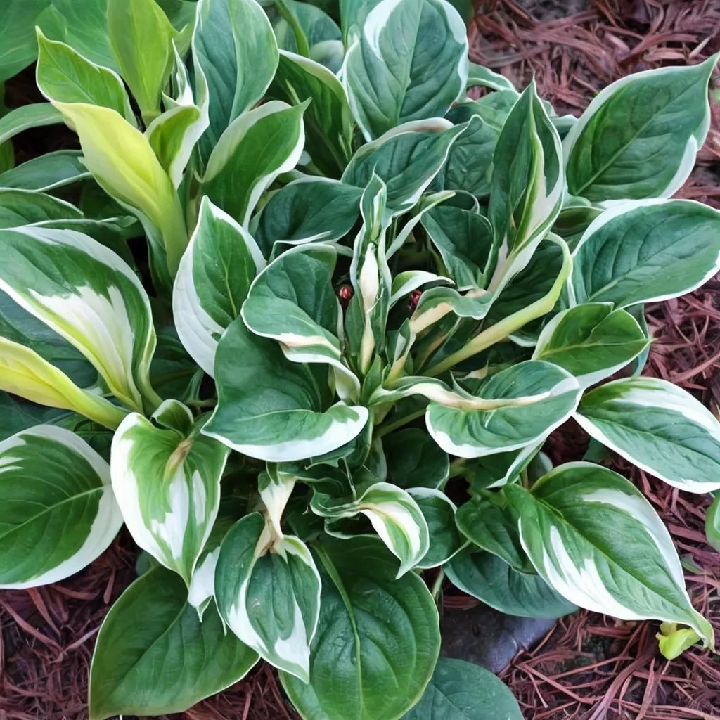 Hosta x hybrida 'Woop Woop'