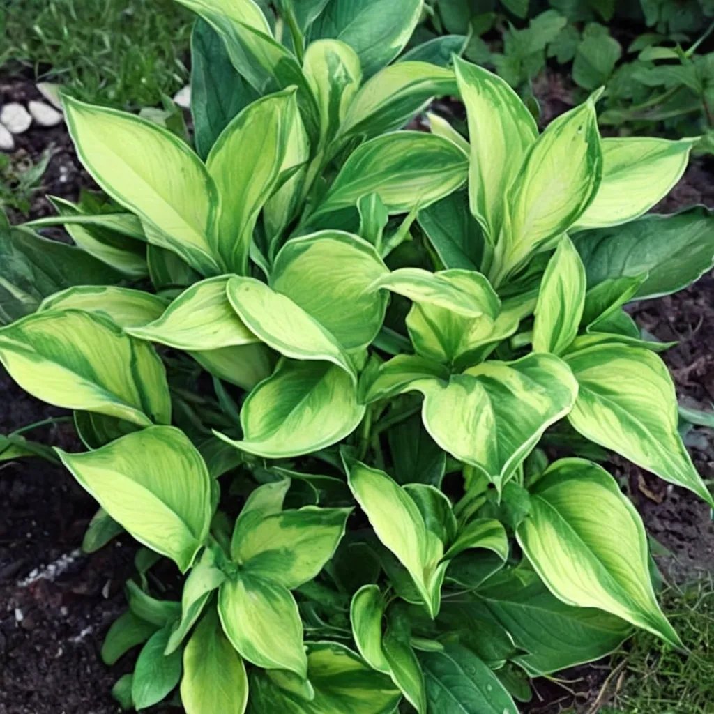 Hosta x hybrida 'Whirligig'