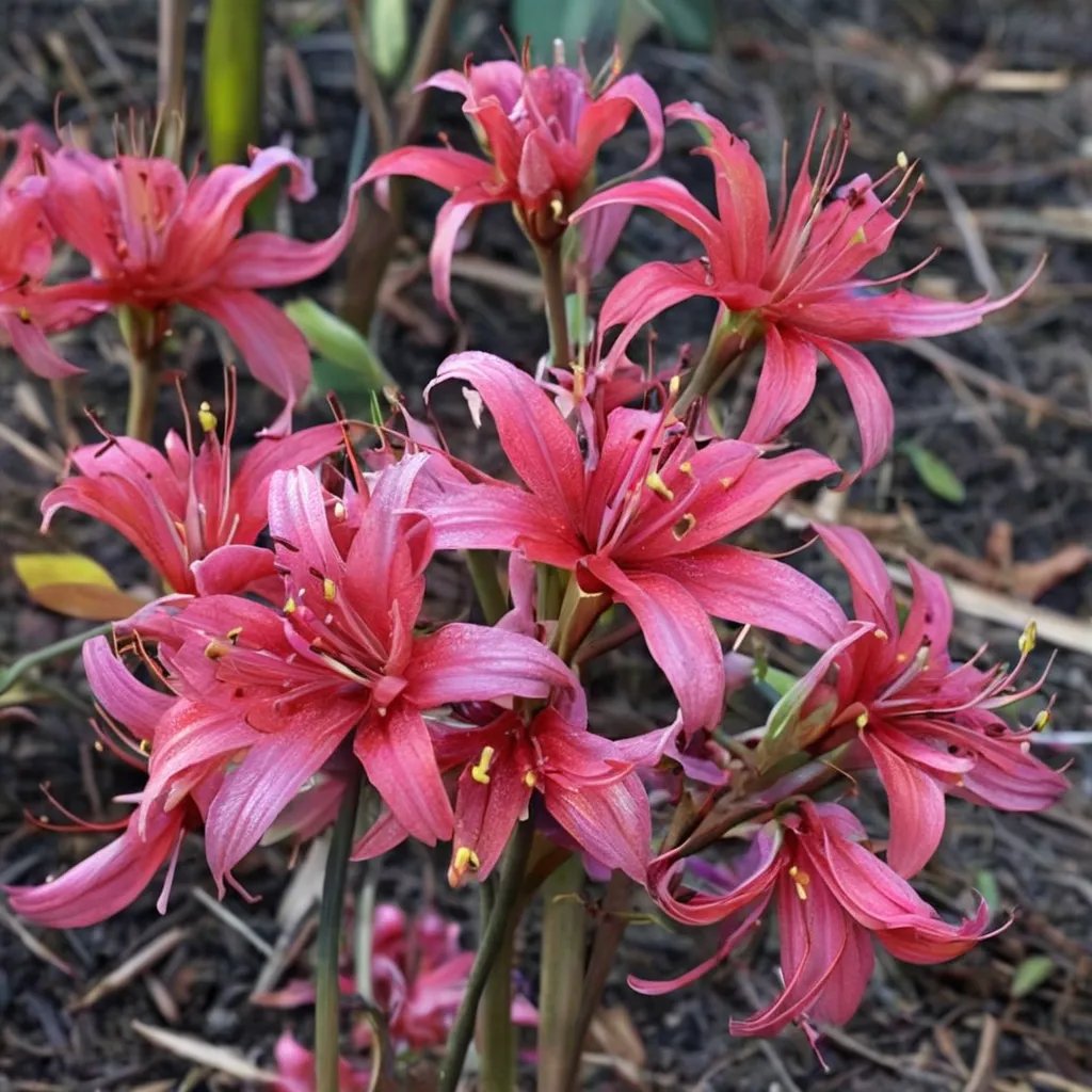 Lycoris x rosea 'Cherry Crush'