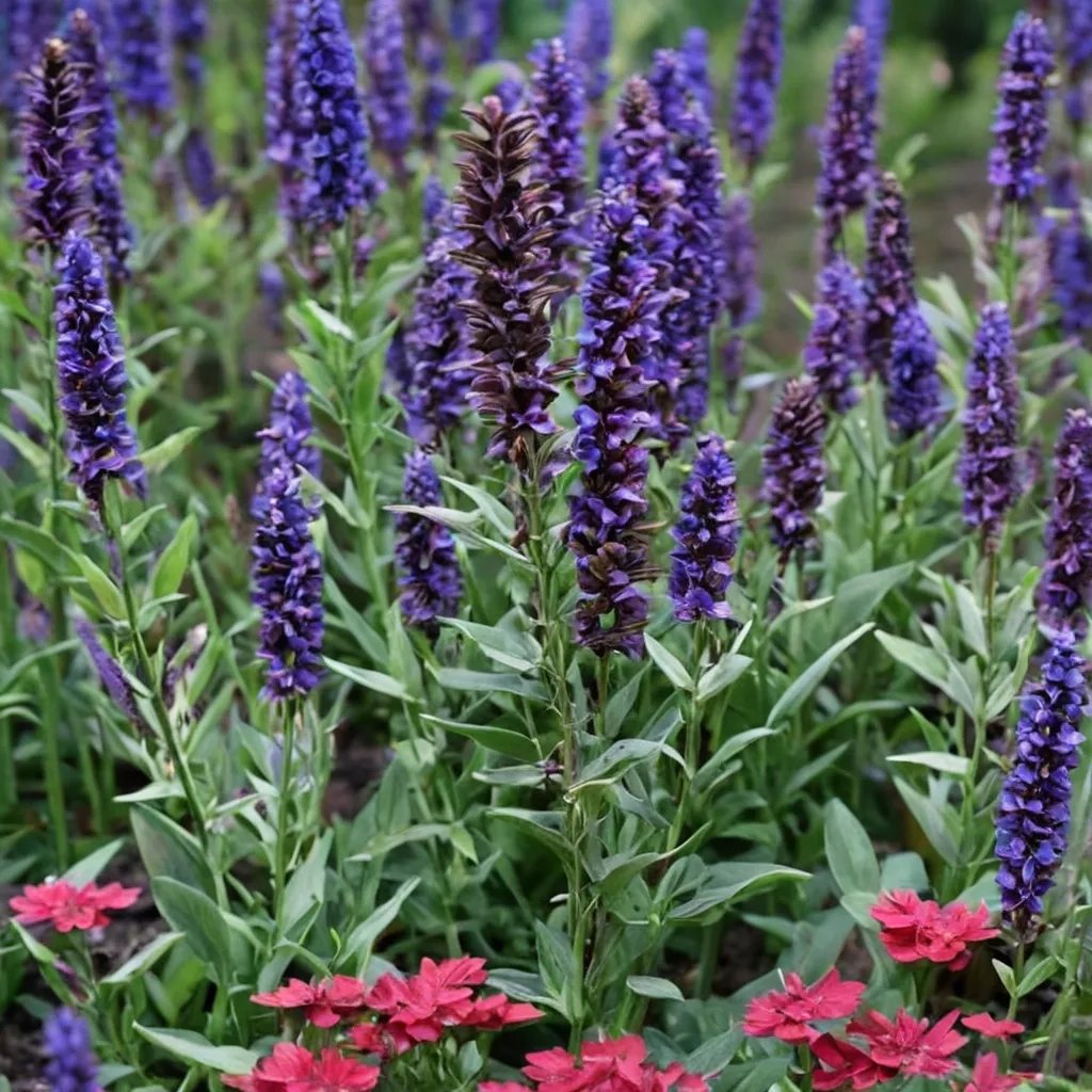 Salvia x hybrida 'Lyrical Blues'