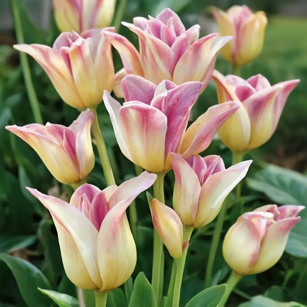 Tulipa turkestanica 'Elegant Lady'