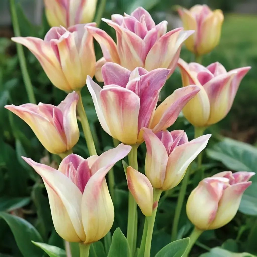 Tulipa turkestanica 'Elegant Lady'