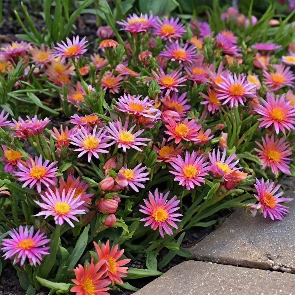 Delosperma cooperi 'Ocean Sunset Orange Glow'