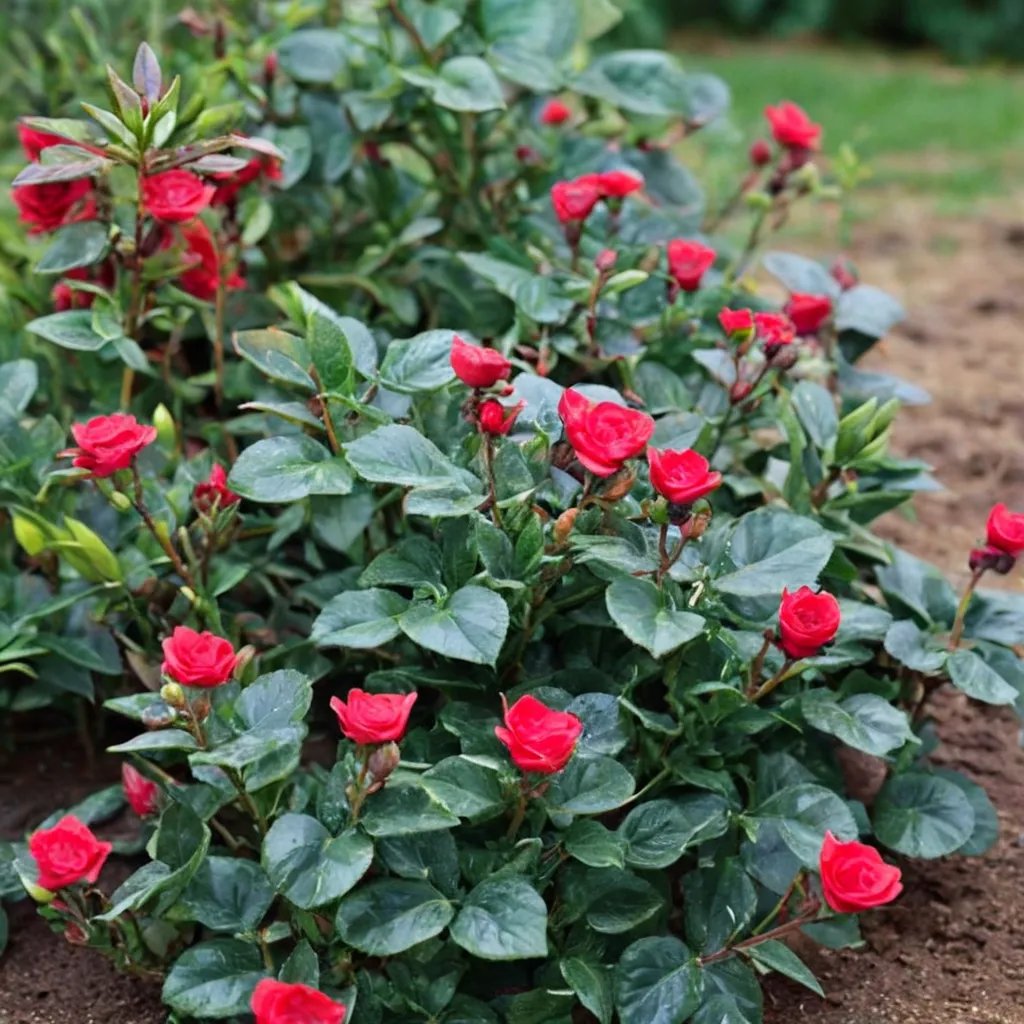 Rosa x hybrida 'Petite Knock Out'