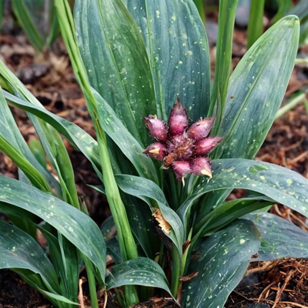 Aspidistra daibuensis 'Yushan Waterfall'