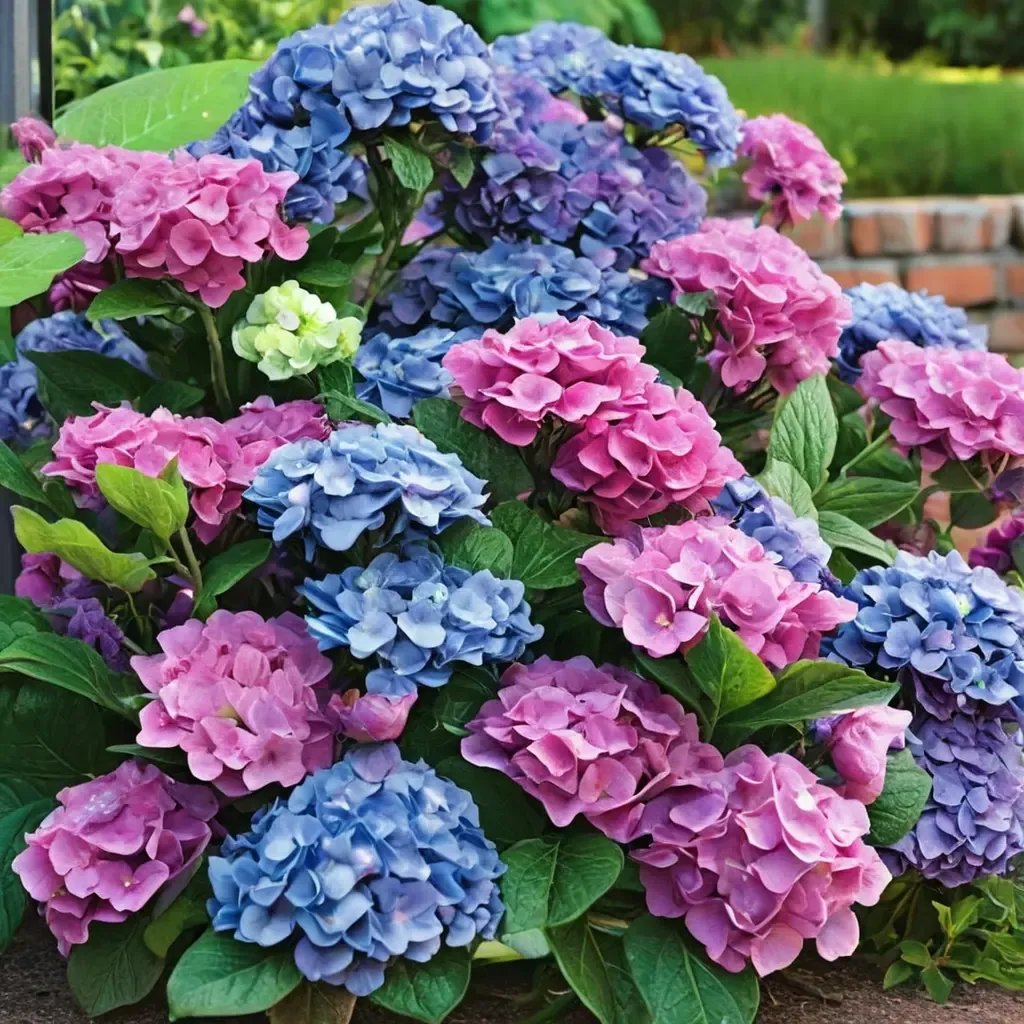 Hydrangea macrophylla 'LA Dreamin''