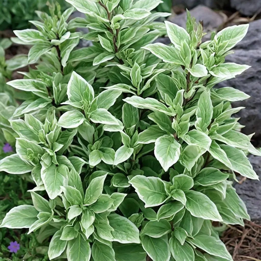 Ocimum basilicum 'Pesto Perpetuo'