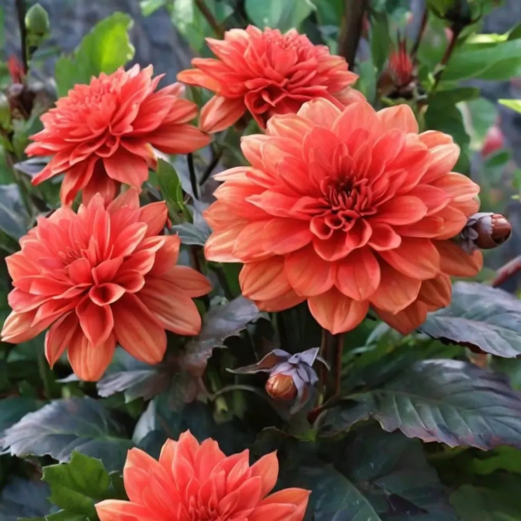 Dahlia cactus 'Ellen Huston'
