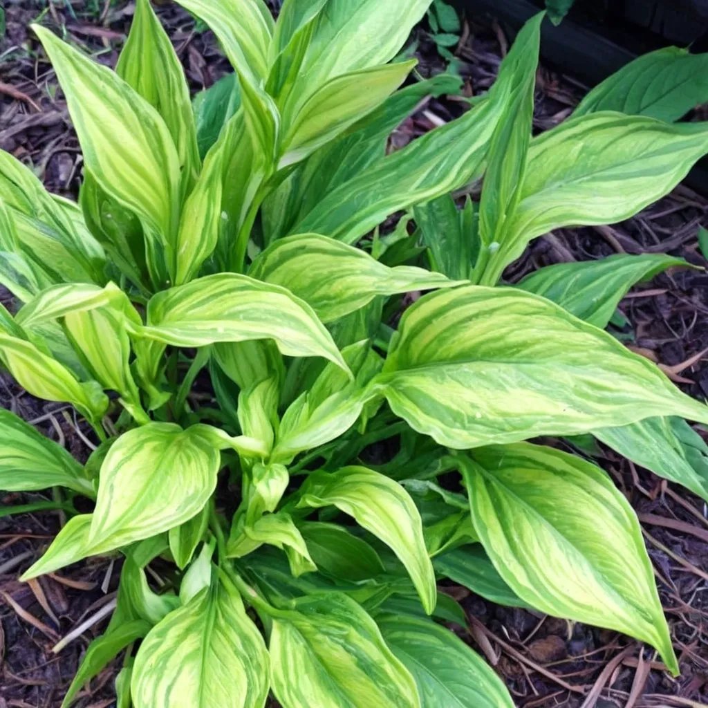 Hosta x hybrida 'Swirls'