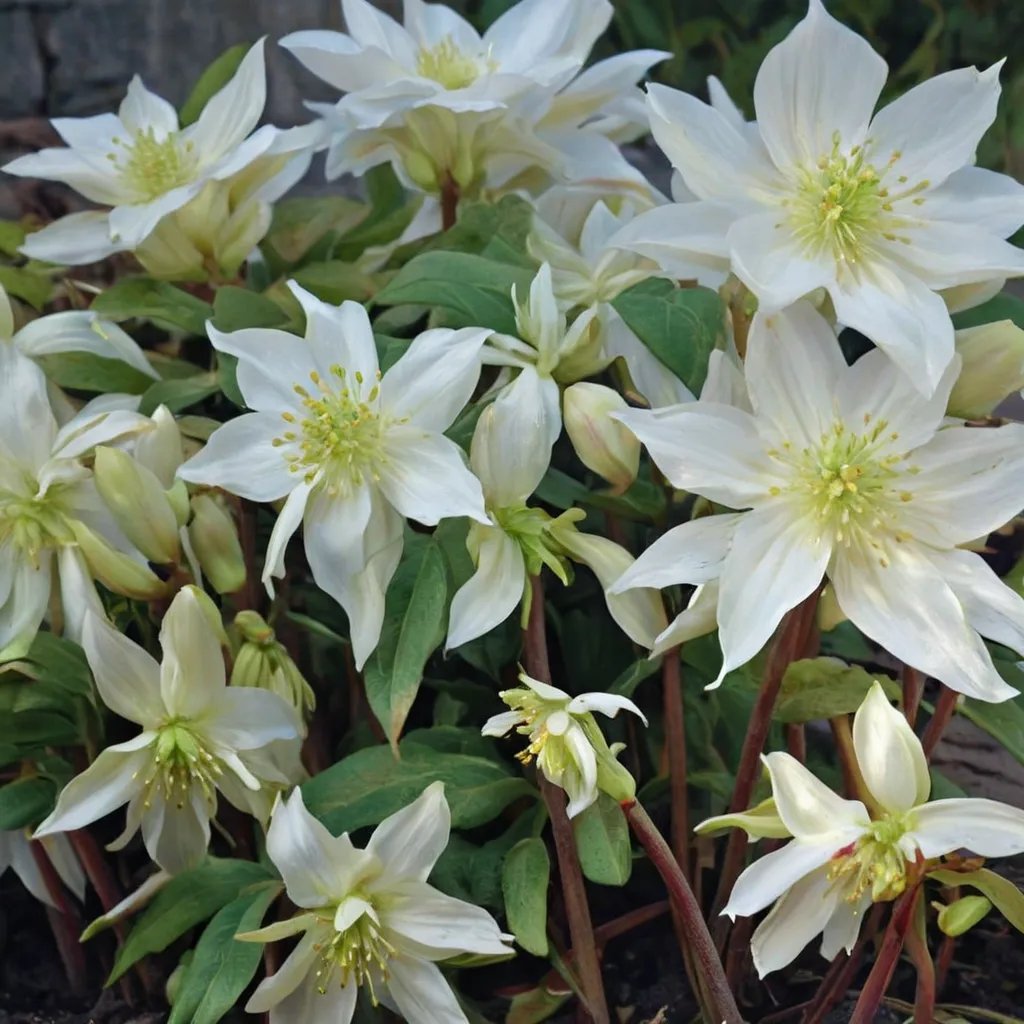Helleborus niger 'Double Fashion'