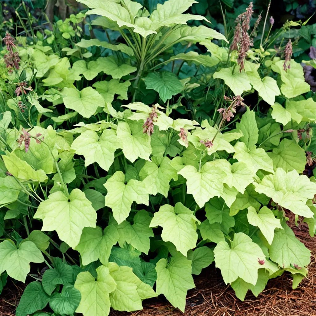 Tolmiea menziesii 'Cool Gold'