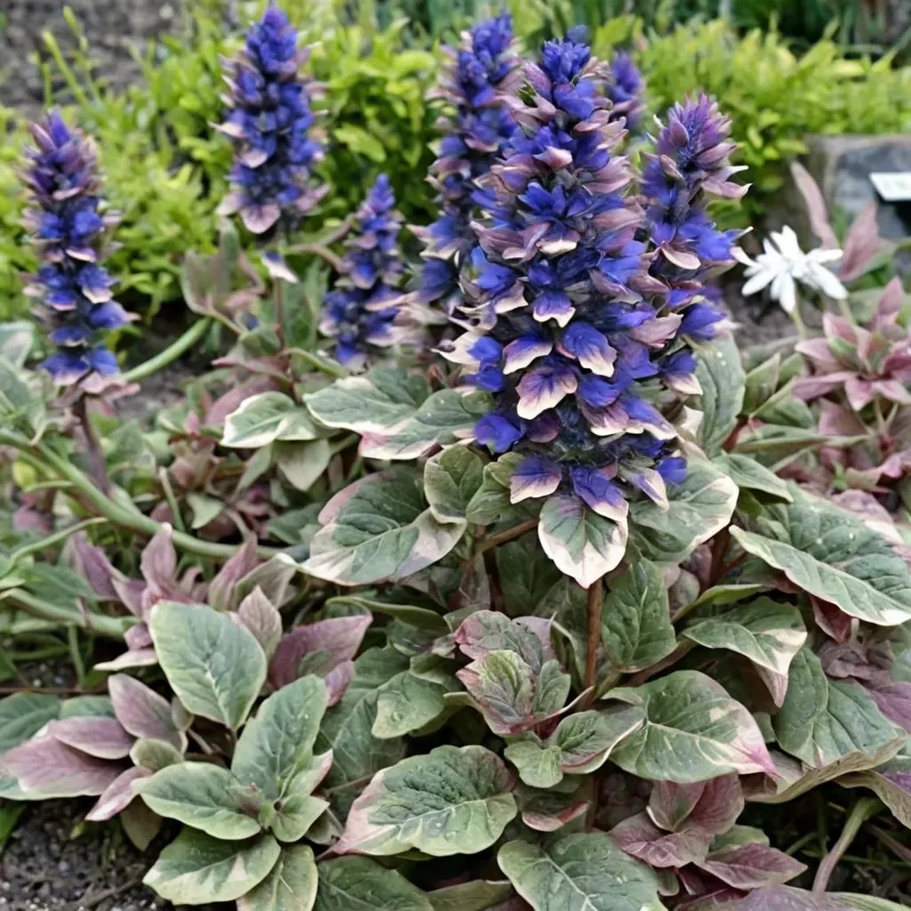 Ajuga reptans 'Burgundy Glow'