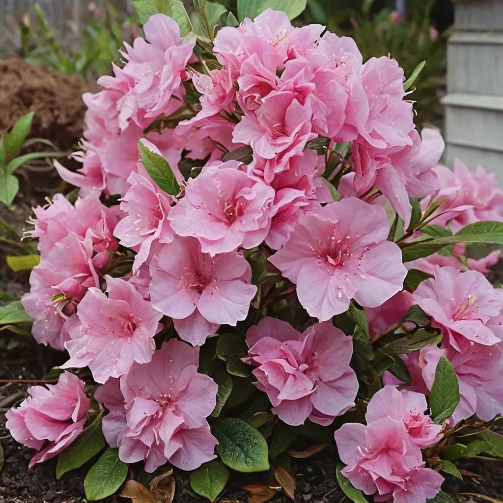 Rhododendron x hybrida 'Double Pink'