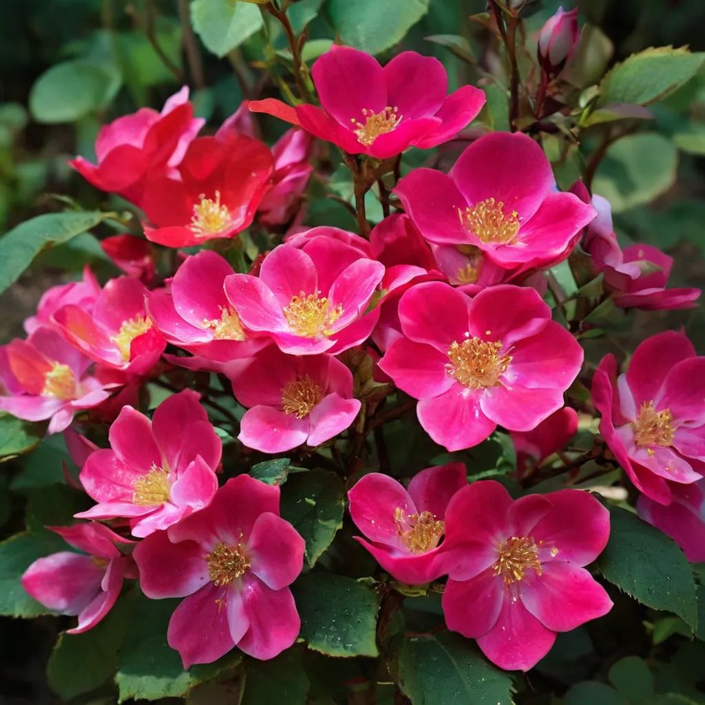 Rosa x hybrida 'Home Run'