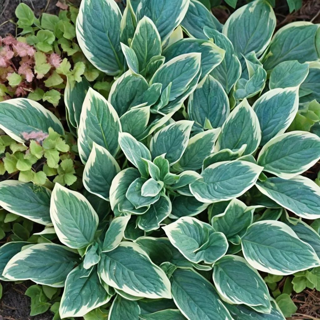 Hosta x hybrida 'Crusader'