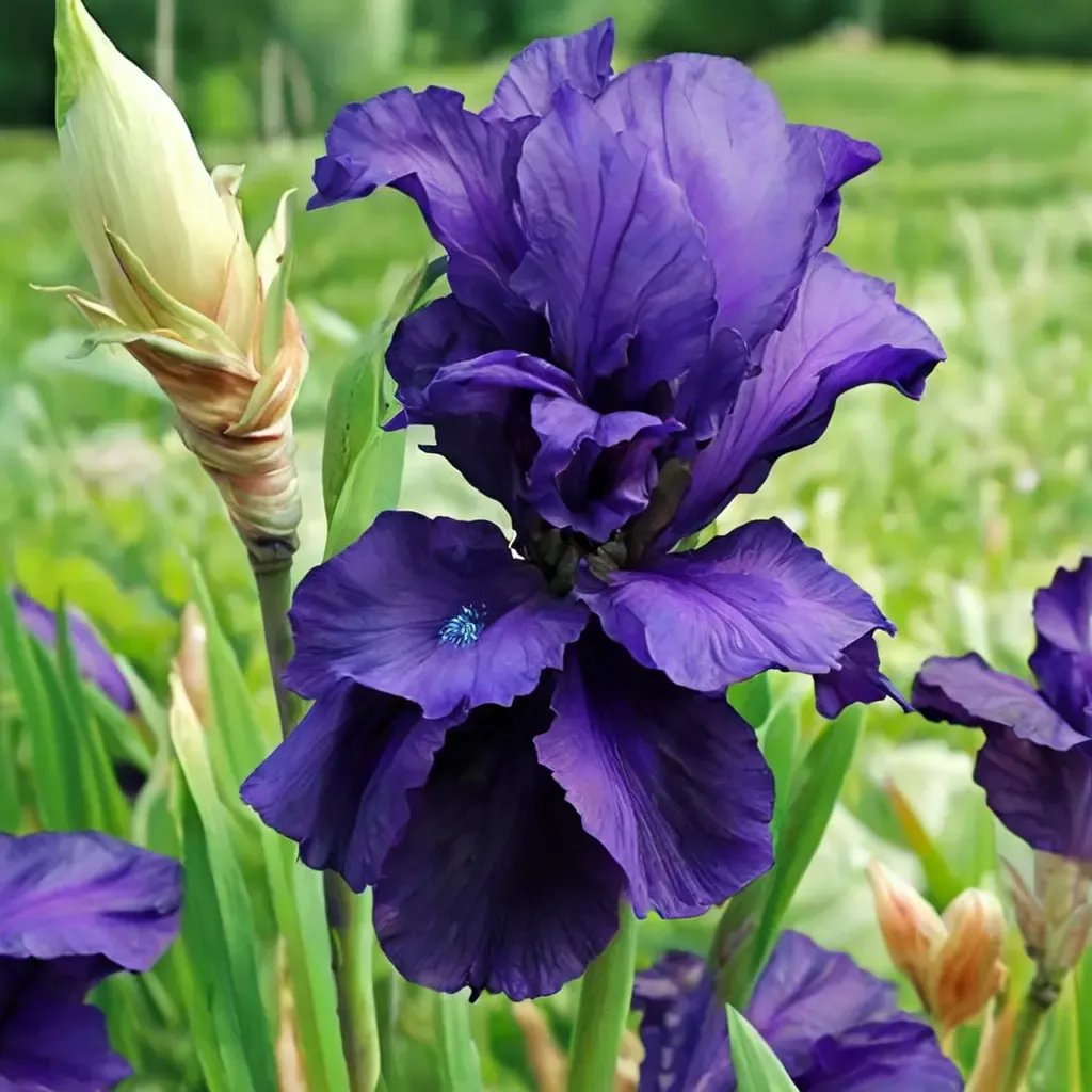 Iris iris germanica 'Matinata'