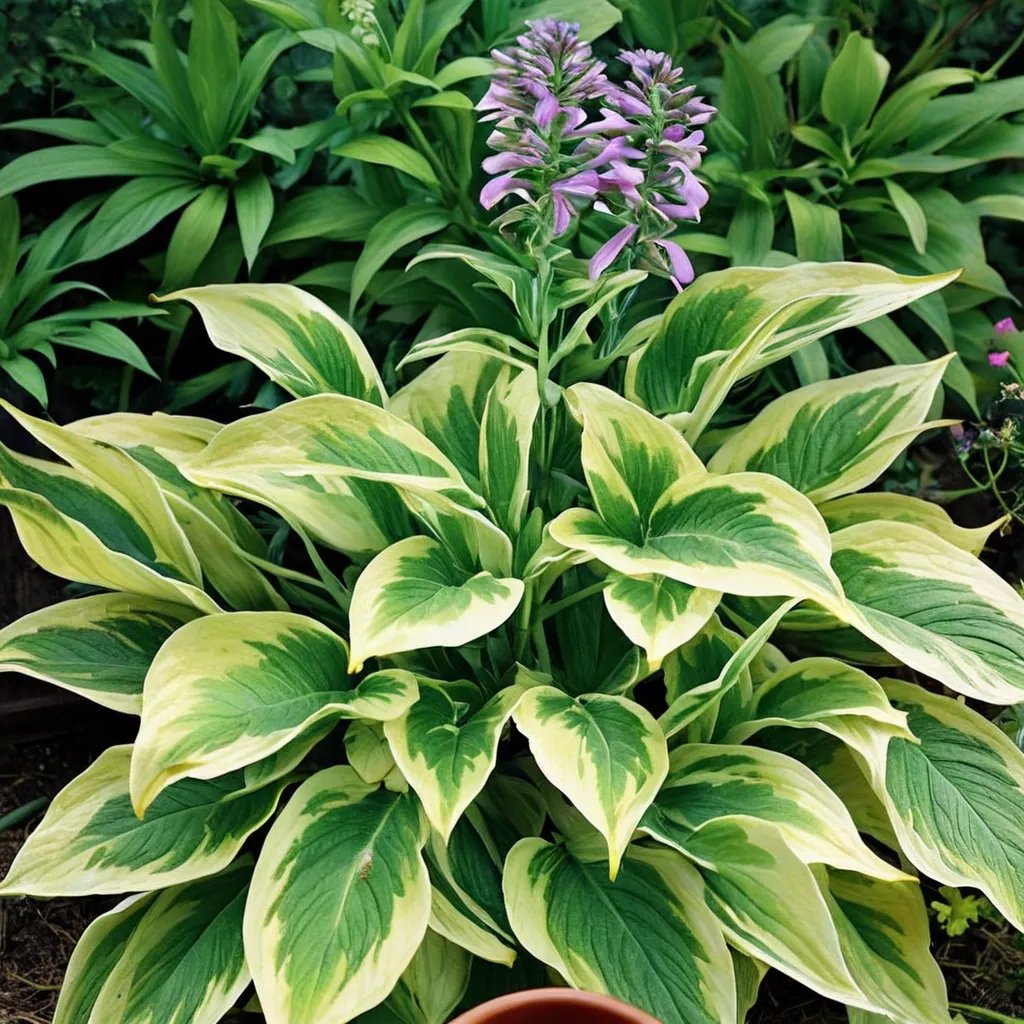 Hosta x hybrida 'Mama Mia'