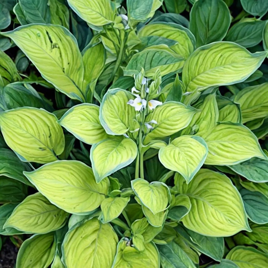 Hosta x hybrida 'September Sun'