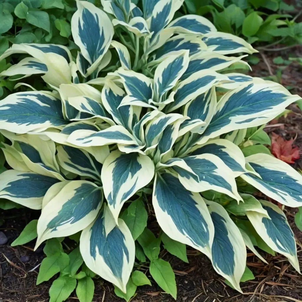 Hosta plantaginea 'Blue Ivory'