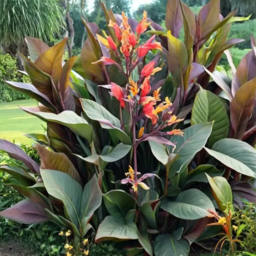 Canna indica 'Purpurea'