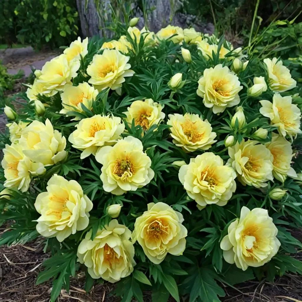 Paeonia x hybrida 'Bartzella'