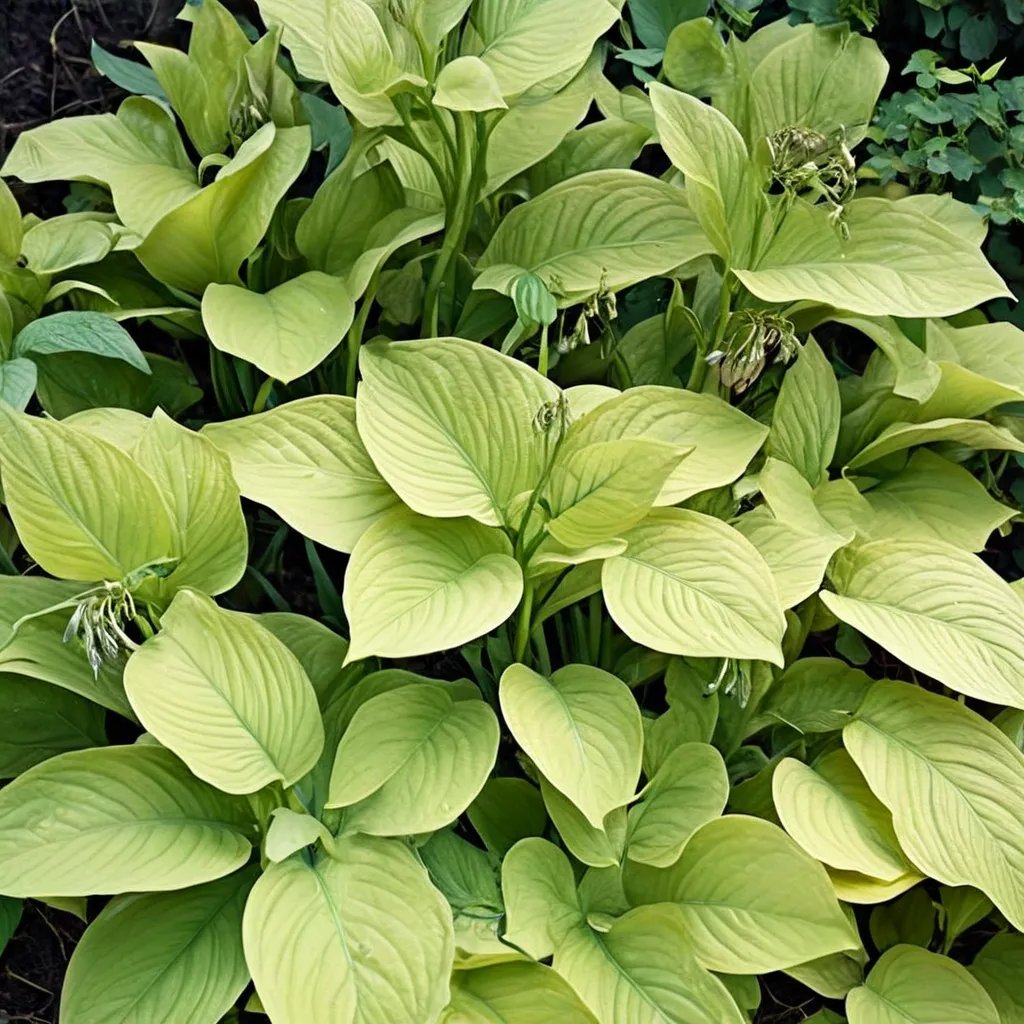 Hosta x hybrida 'Key West'