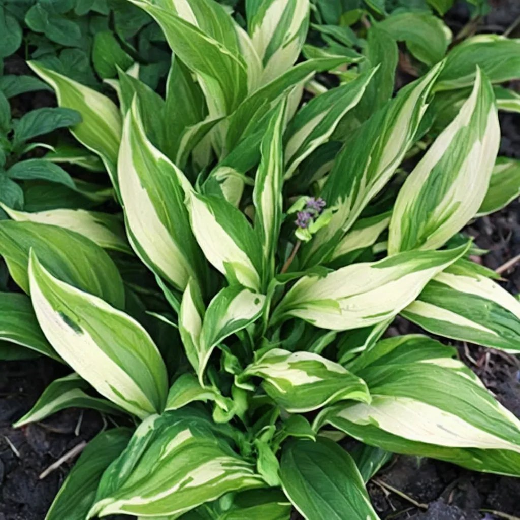 Hosta x hybrida 'Calypso'