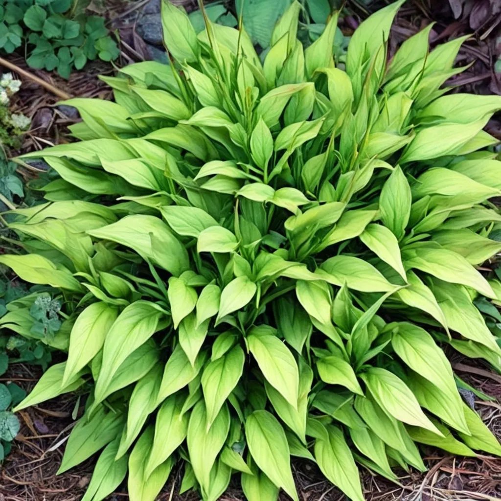 Hosta x hybrida 'Twist of Lime'