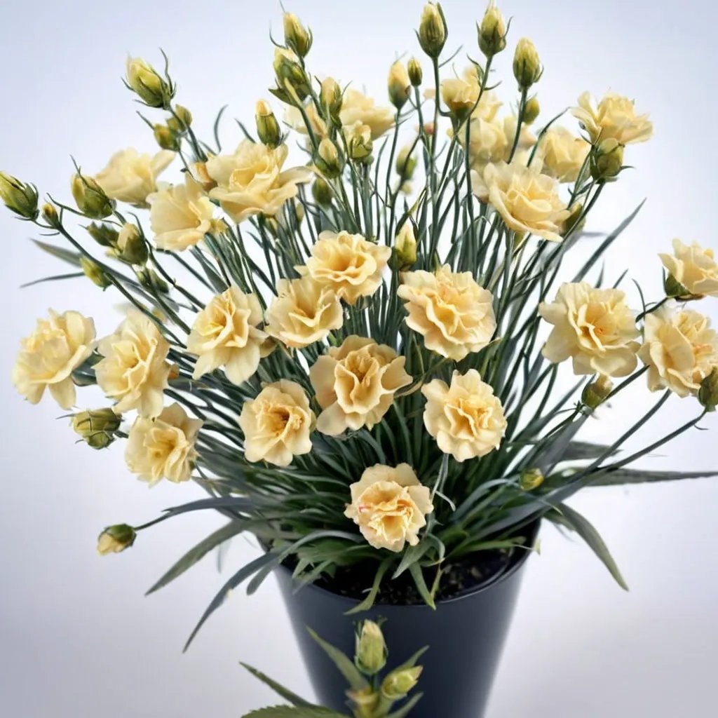 Dianthus x hybrida 'Hello Yellow'