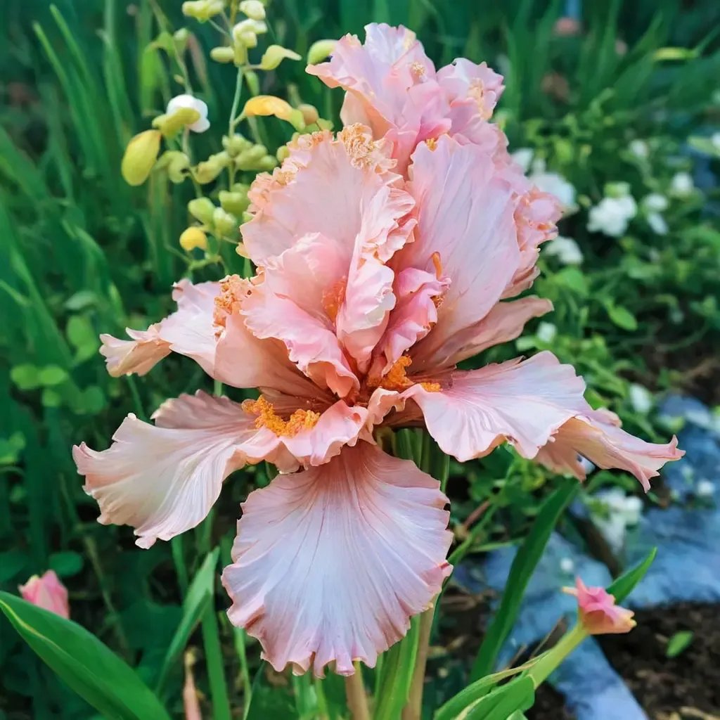 Iris x germanica 'Peggy Sue'