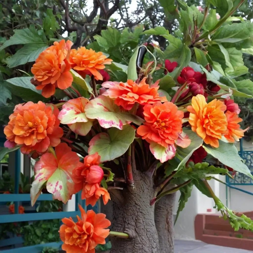 Begonia x tuberhybrida 'Enchanted Fairy Hideaway'