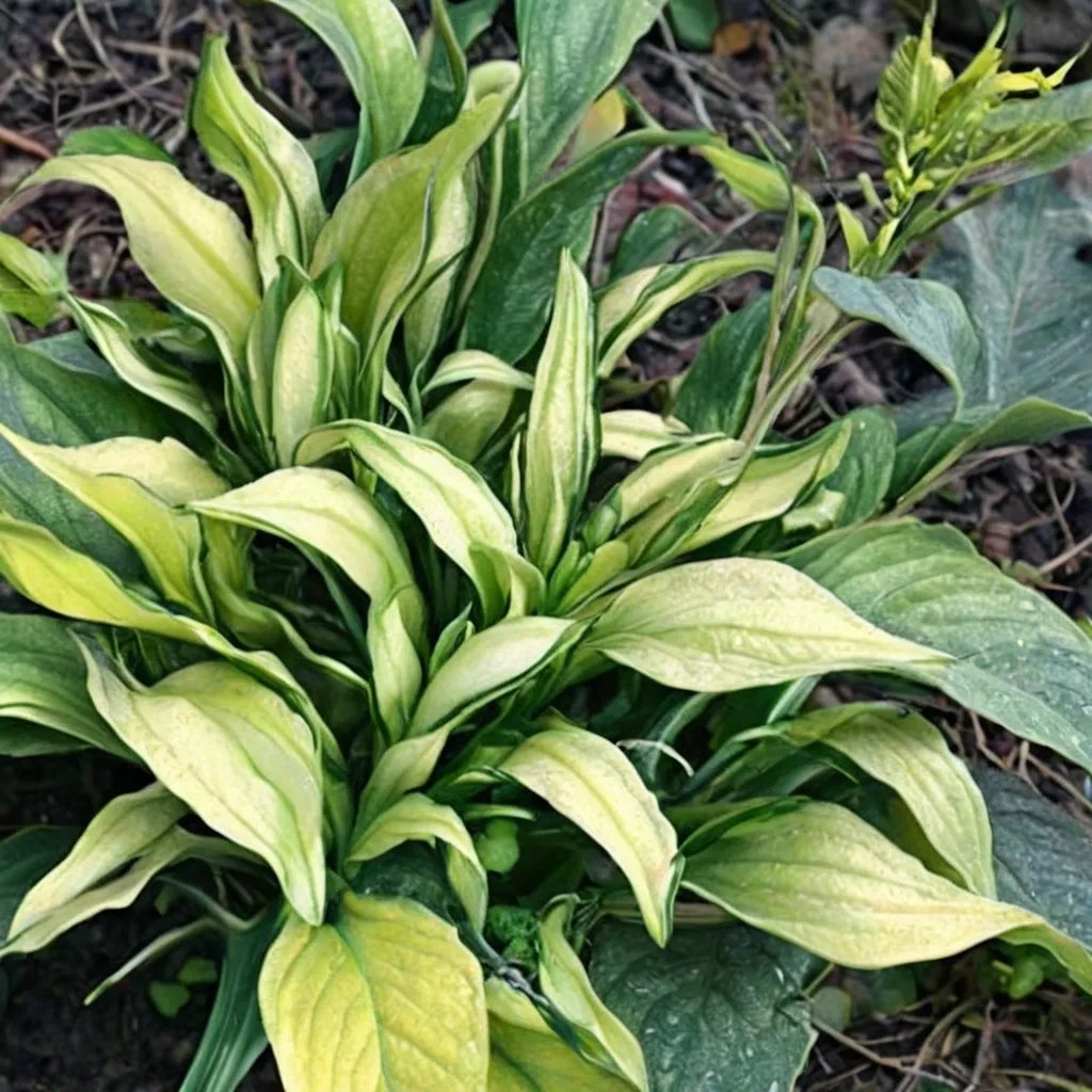 Hosta x hybrida 'Medusa'
