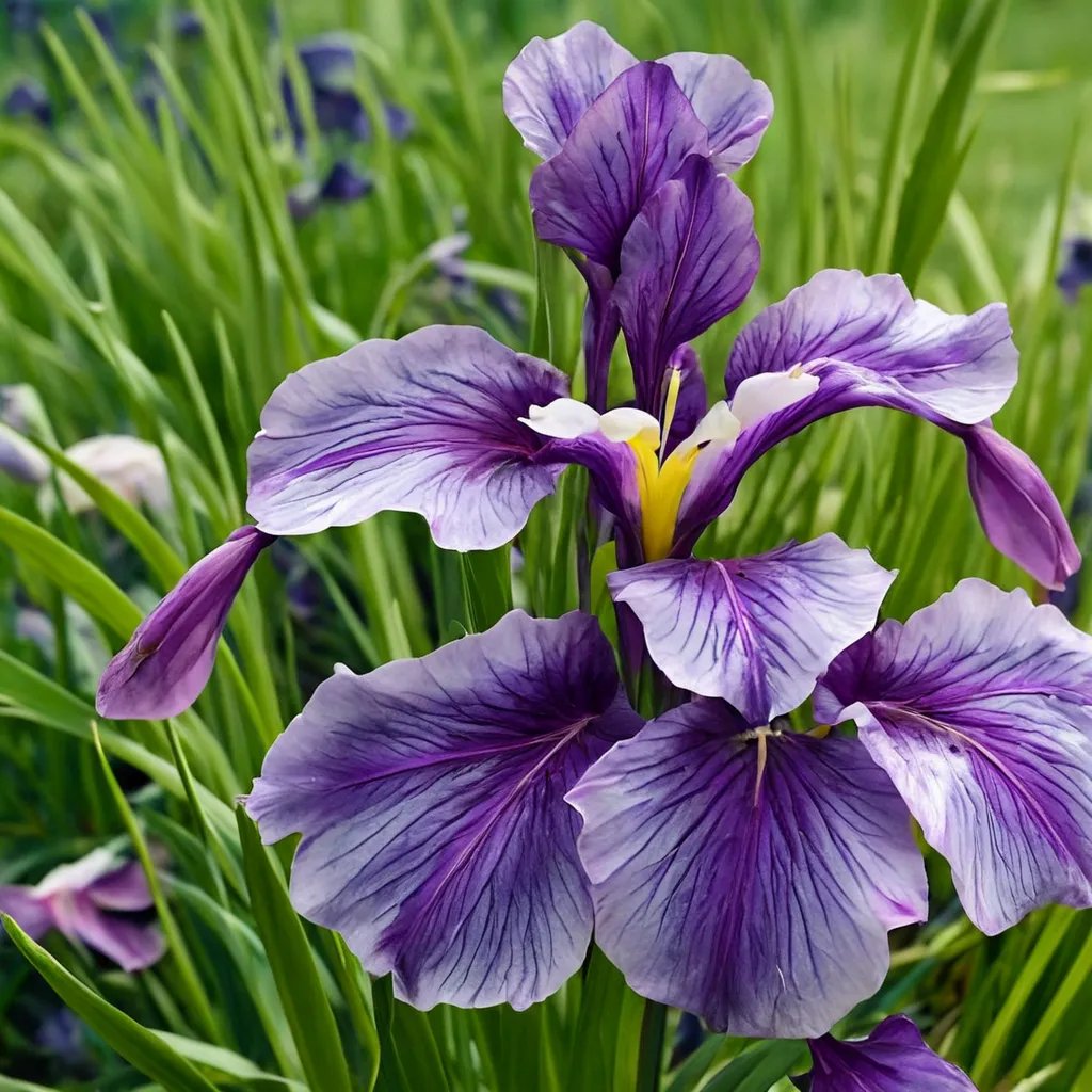 Iris ensata 'Favorite'
