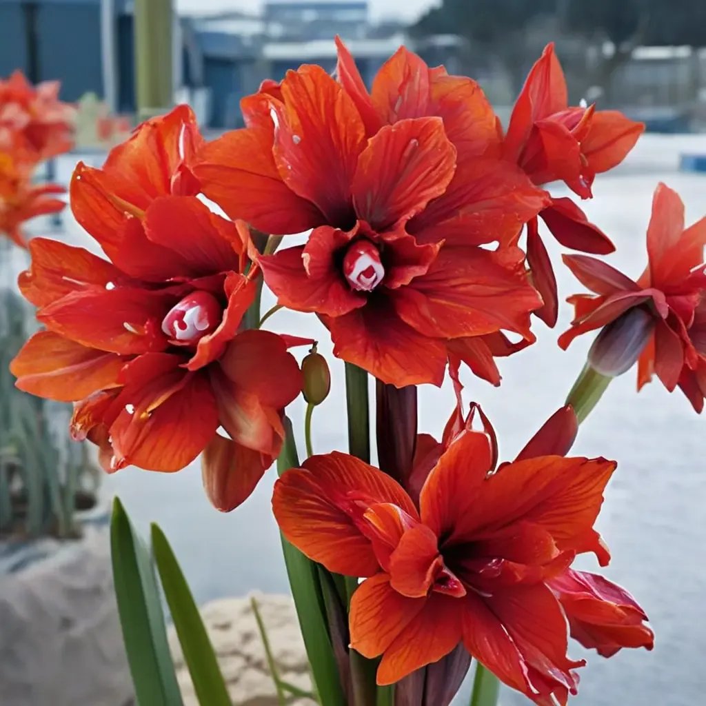 Hippeastrum x hybrida 'Double King'