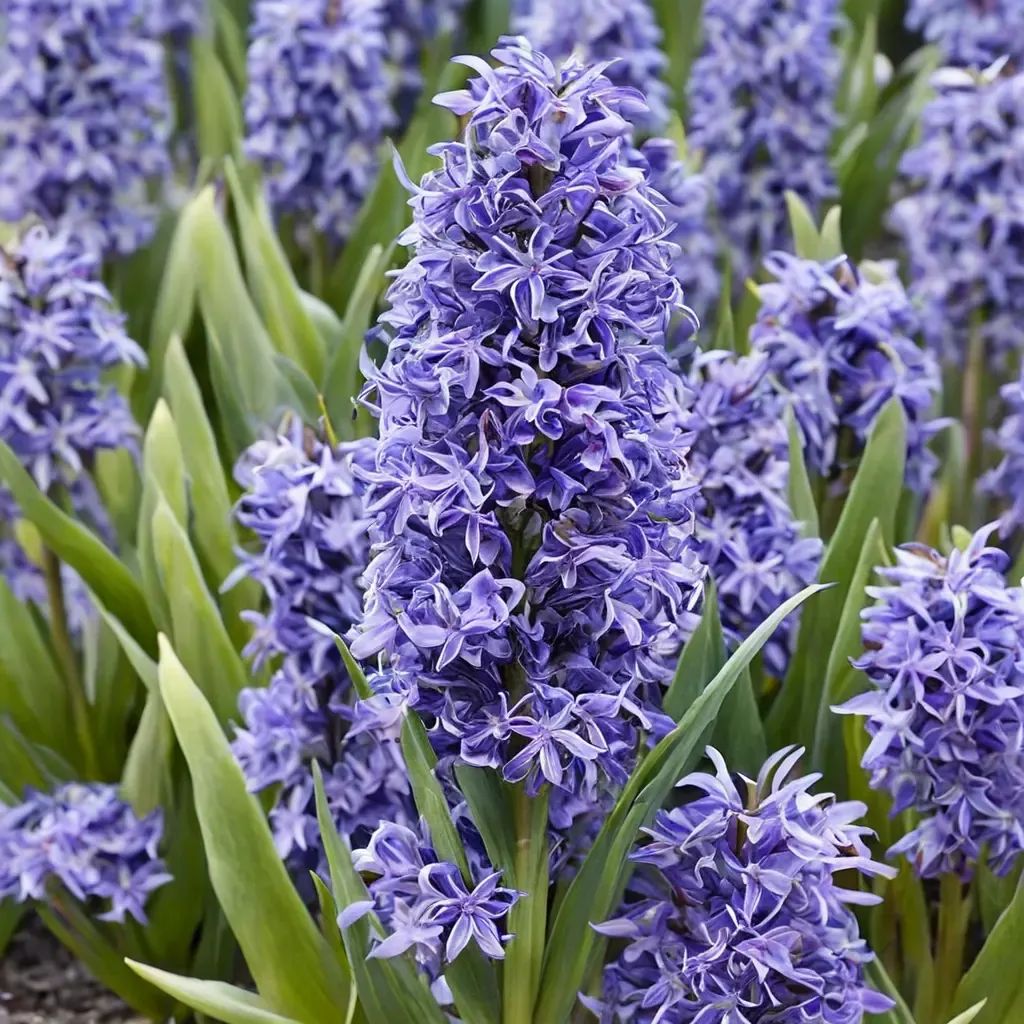 Hyacinthus orientalis 'Blue Jacket'