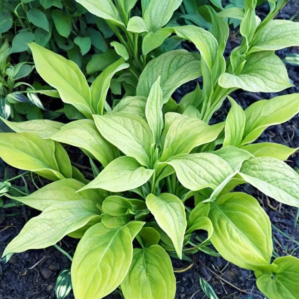 Hosta x hybrida 'Limetini'